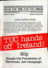 TUC Hands off Ireland!