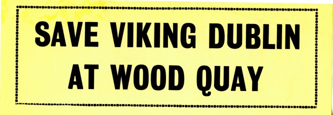 Save Viking Dublin at Wood Quay [Sticker]