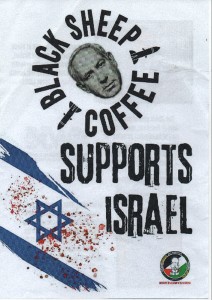 Black Sheep Coffee Supports Israel