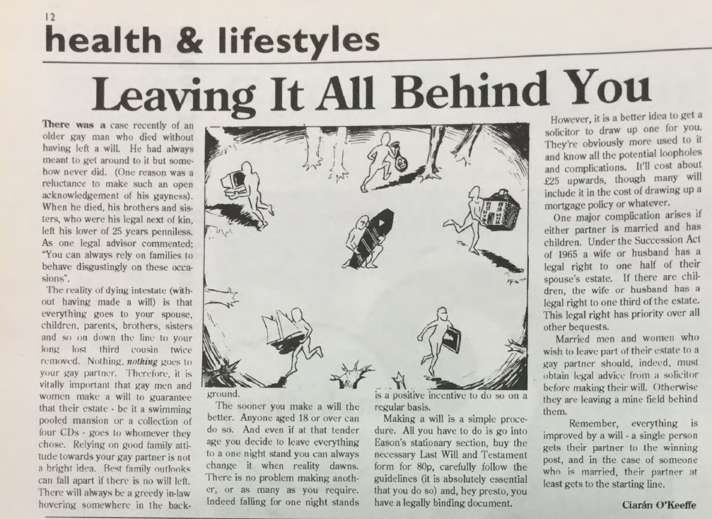 GCN Article: Leaving it all behind you