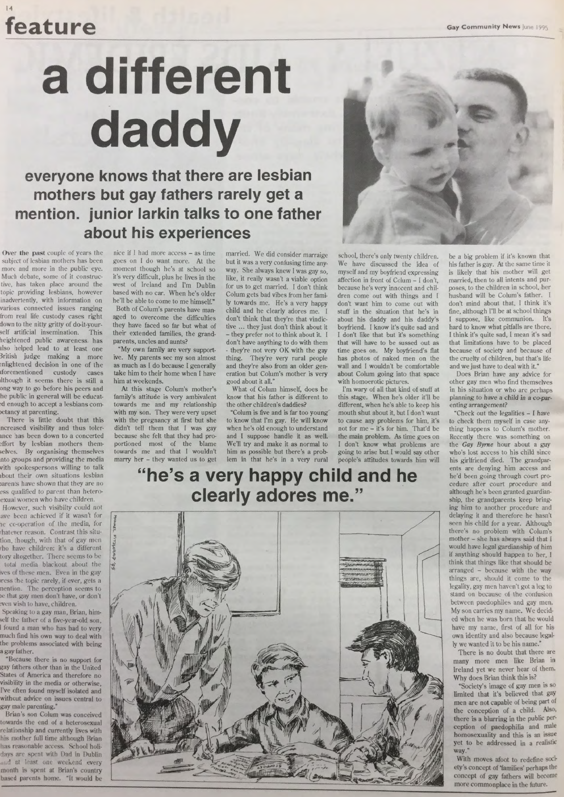 GCN Article: A Different Daddy