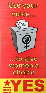 Use Your Voice to Give Women A Choice