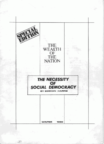 The Necessity of Social Democracy