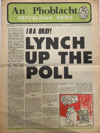 An Phoblacht Republican News, Iml. 1, Uimh. 38