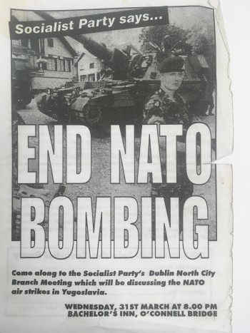 End NATO Bombing