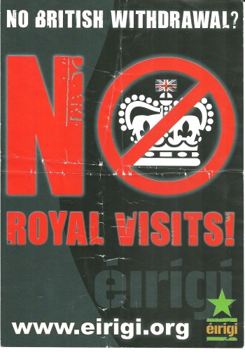 No British Withdrawal? No Royal Visits!