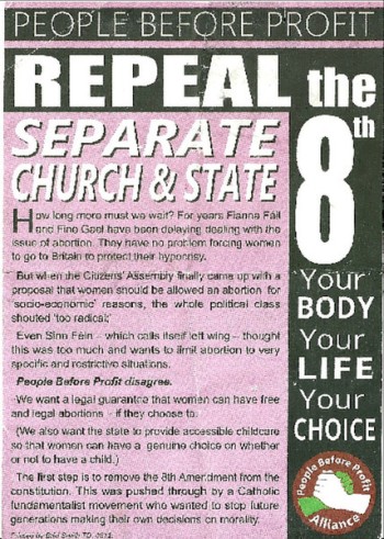 Repeal the Eighth: Your Body, Your Life, Your Choice