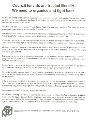 Council Tenants Are Treated Like Dirt. We Need To Organise And Fight Back.