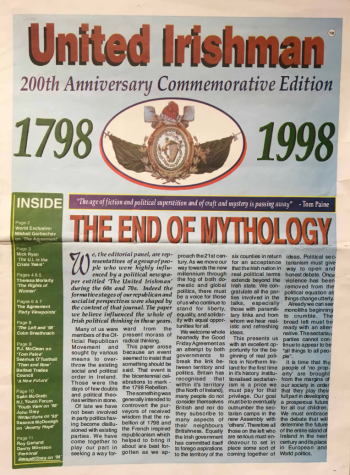 United Irishman, 200th Anniversary Commemorative Edition