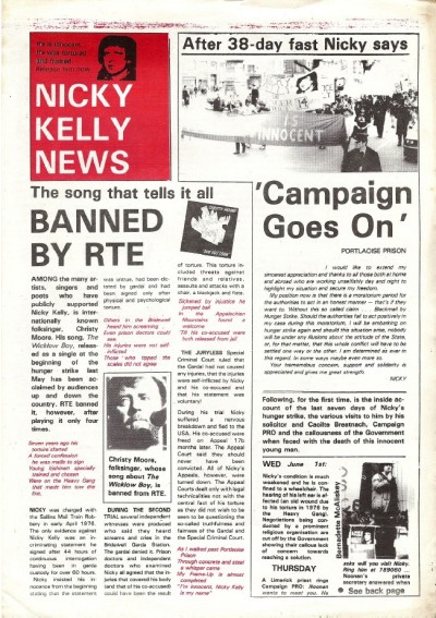 Nicky Kelly News
