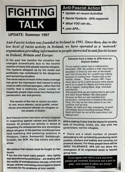 Fighting Talk, Summer 1997