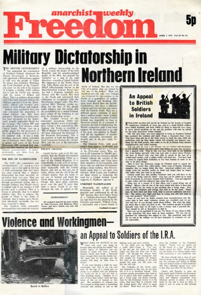 Freedom Anarchist Weekly, Vol. 33, No. 14