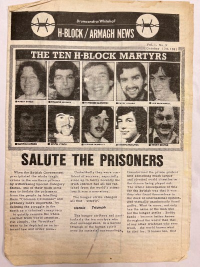H-Block / Armagh News, Vol. 1, No. 9