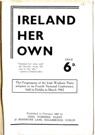 Ireland Her Own