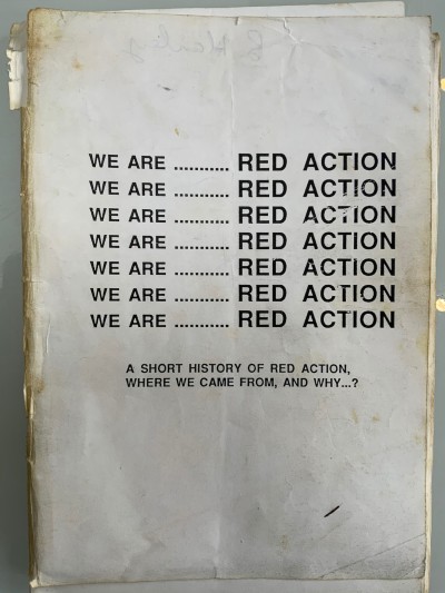 We Are Red Action