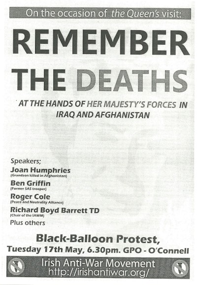 Remember the Deaths at the Hands of Her Majesty's Forces in Iraq and Afghanistan