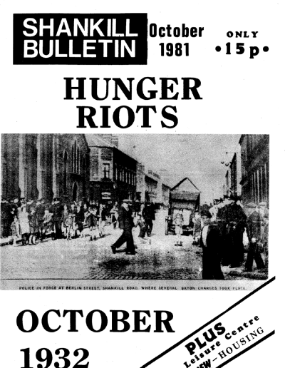 Shankill Bulletin, October 1981
