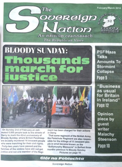 The Sovereign Nation, February/March 2014