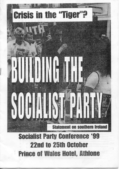 Crisis in the "tiger"? Building the Socialist Party