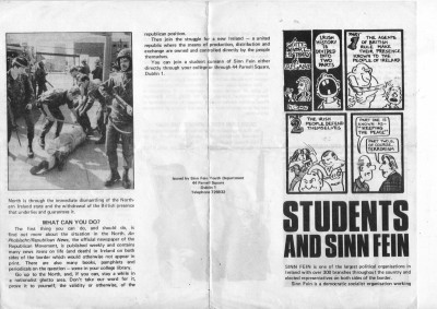 Students and Sinn Féin