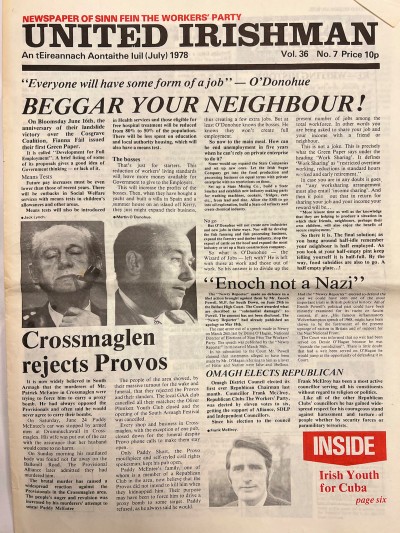 United Irishman, Vol. 36, No. 7