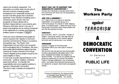 The Workers’ Party against Terrorism