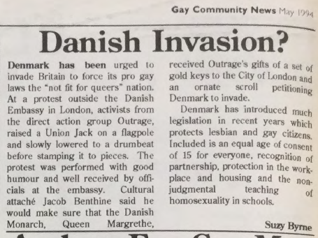GCN Article: Danish Invasion