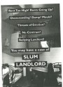 You May Have A Case of Slum Landlord