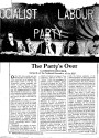 The Party's Over - Socialist Labour Party