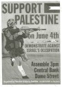 Support Palestine On June 4th: Demonstrate Against Israel’s Occupation