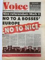 Voice, No. 61 - Supplement: Nice Referendum Mark II