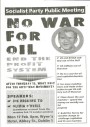 No War For Oil: End the Profit System