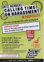 Unite Members: Calling Time On Harassment