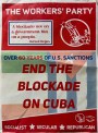 End The Blockade On Cuba