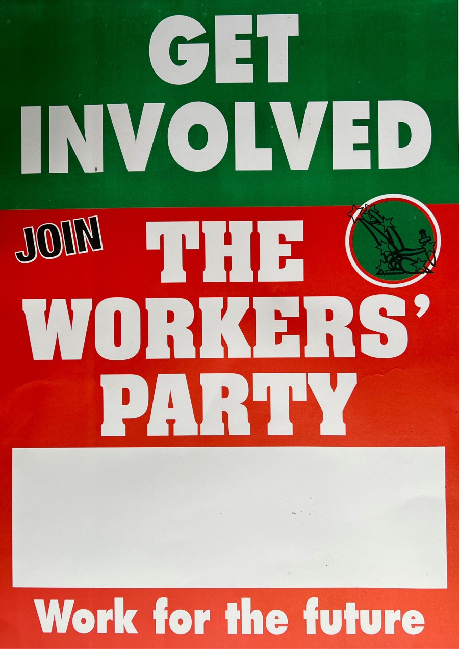 Get Involved: Join The Workers' Party