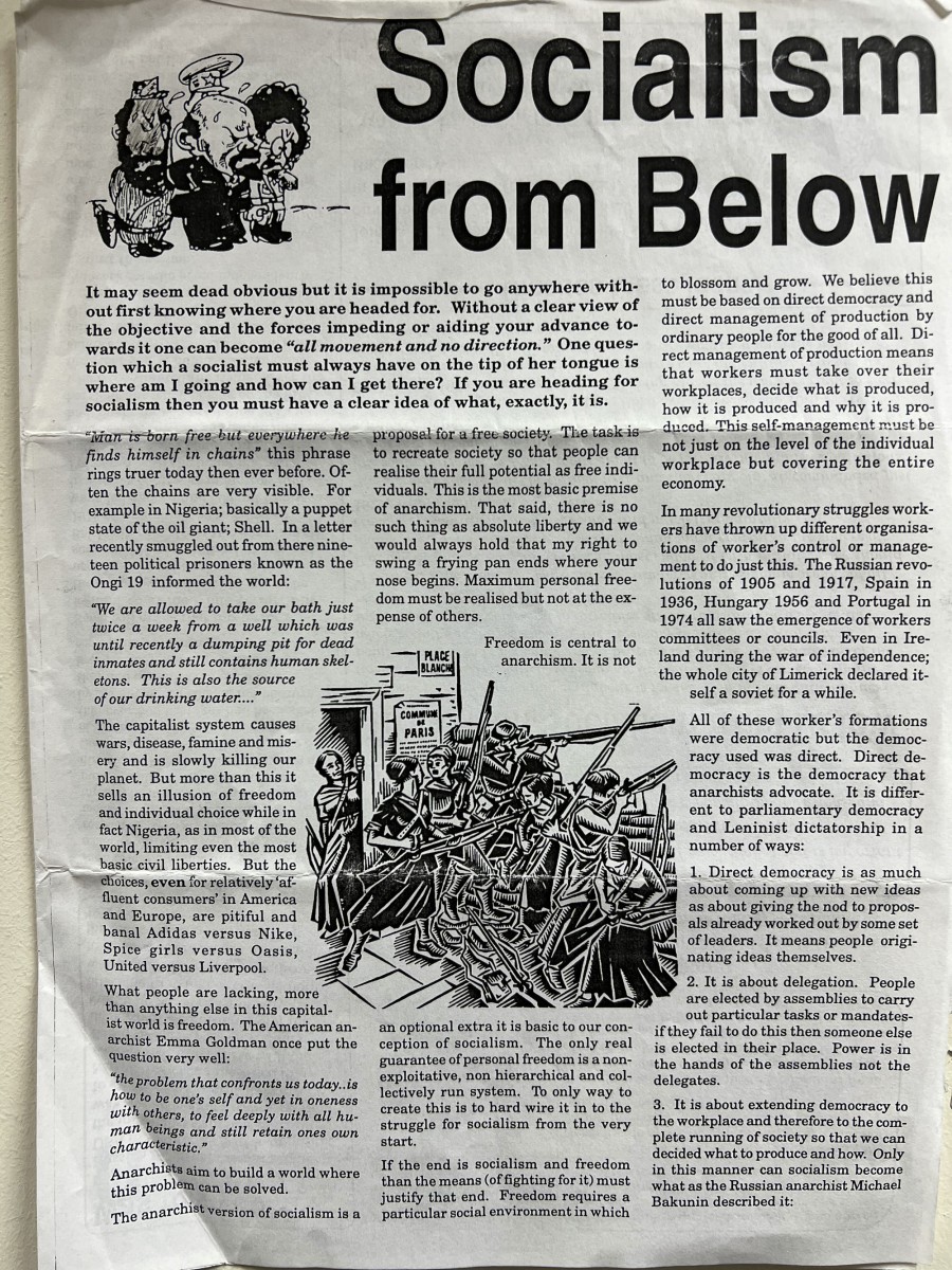 Socialism from Below