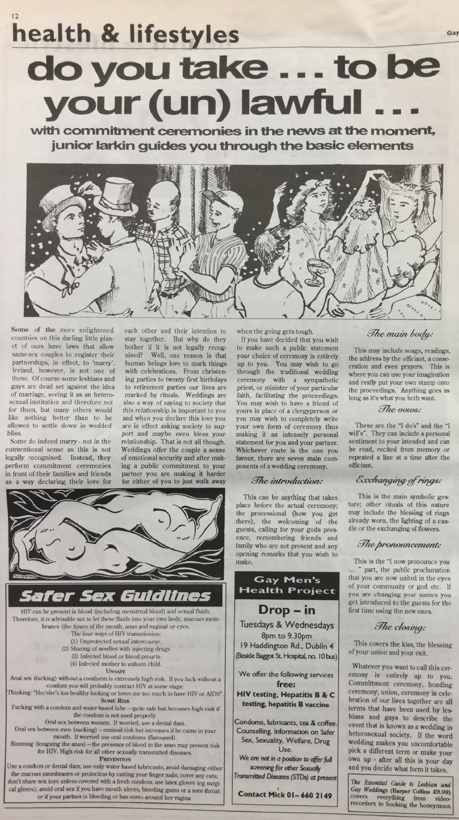 GCN Article: Do you take ... to be your (un)lawful ...