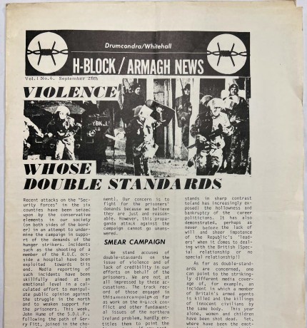 H-Block/Armagh News, Vol. 1, No. 6 scan.
