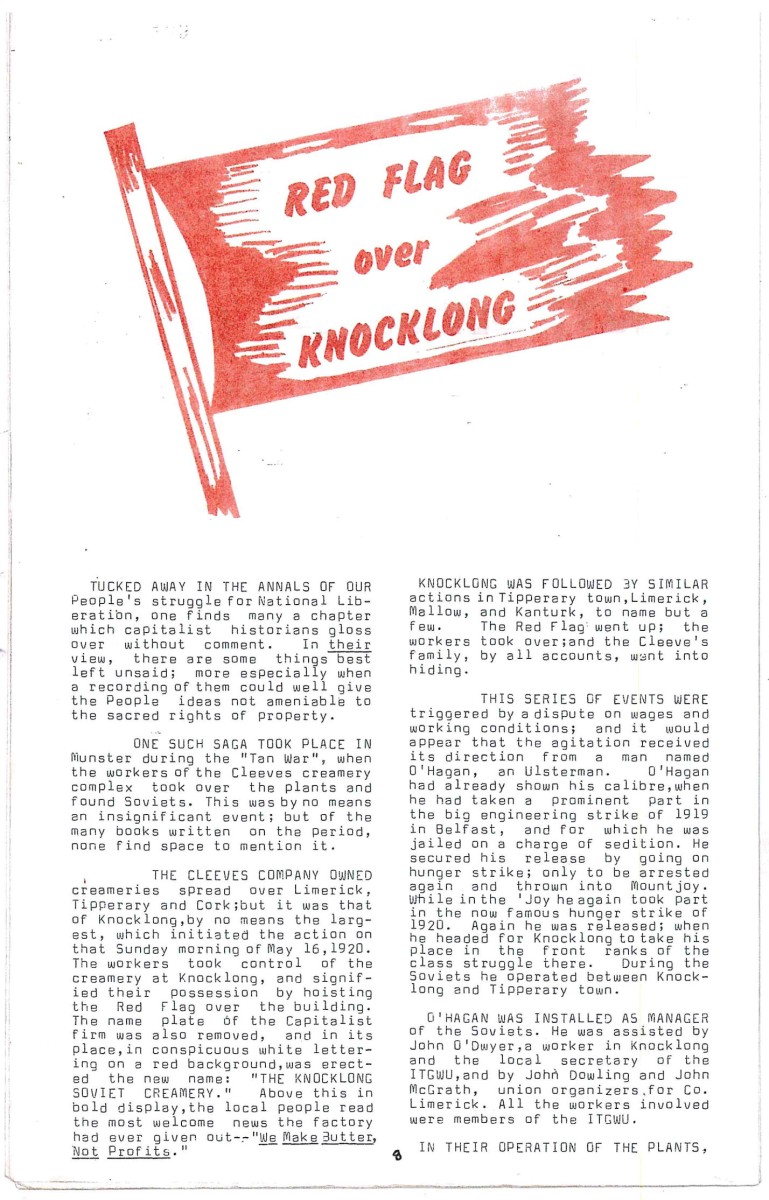 Red Flag Over Knocklong - People's Voice - Page 1