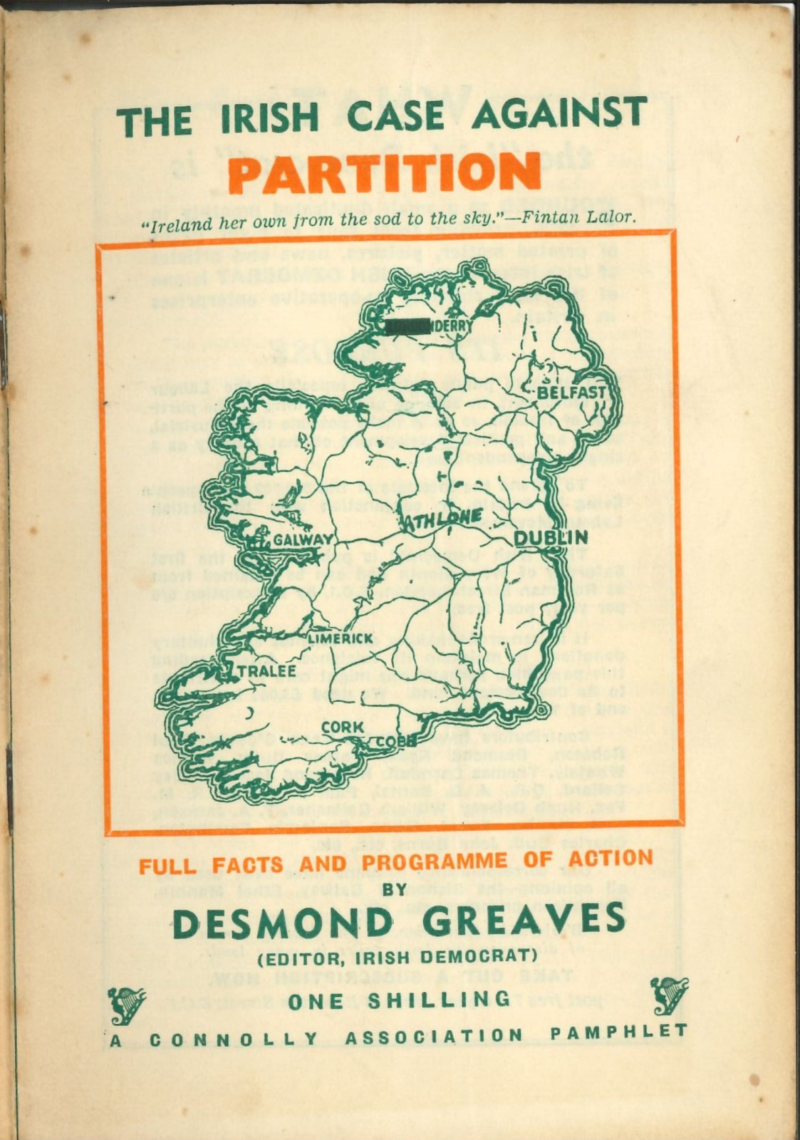 Irish Partition - The National Archives